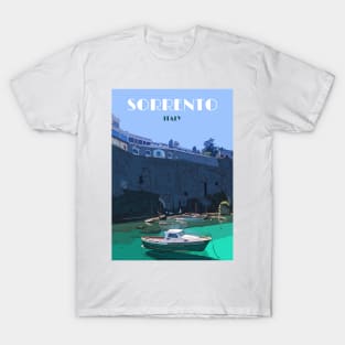 Sorrento Travel Poster Print T-Shirt